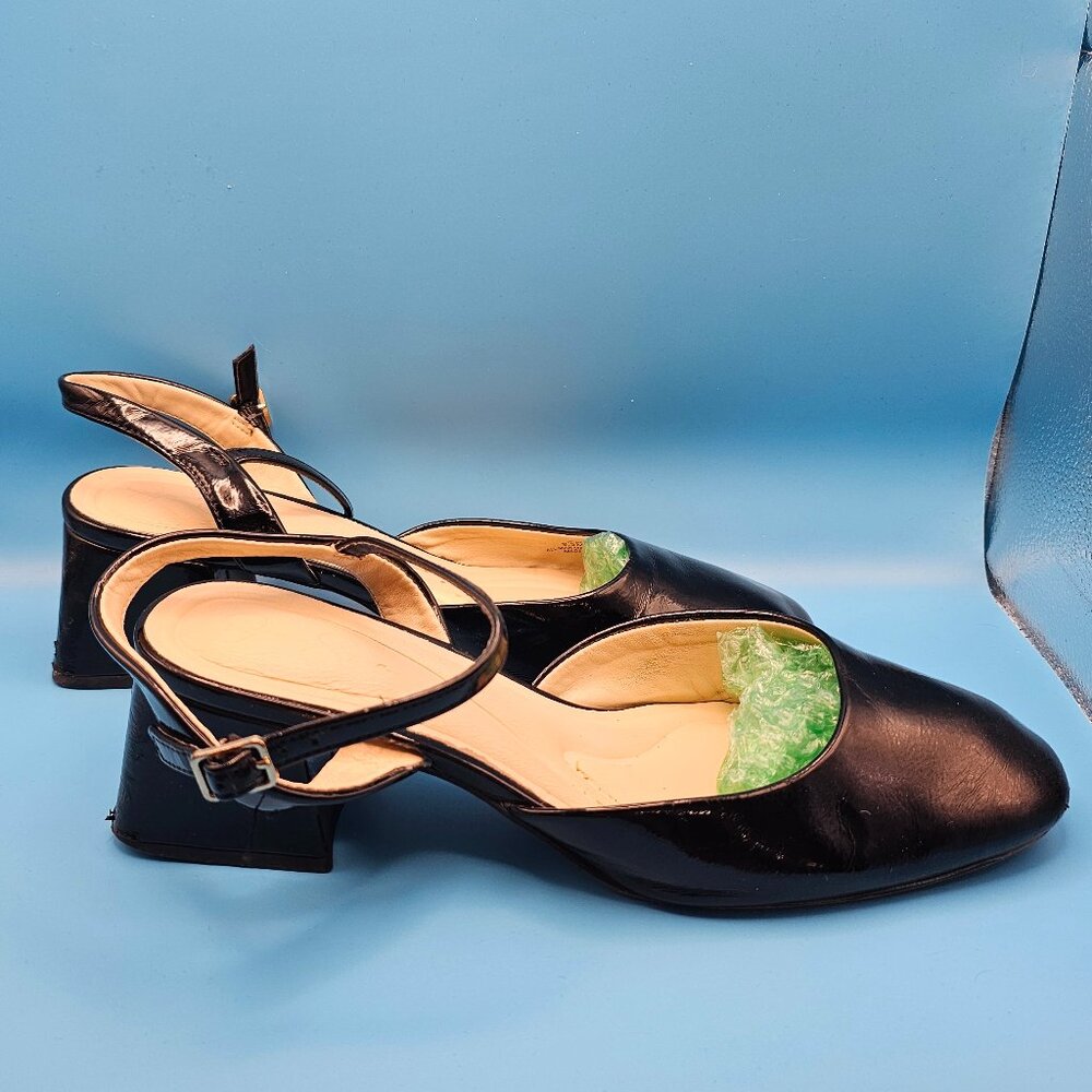 Jessica Simpson Black Slingback Heels – Size 8.5